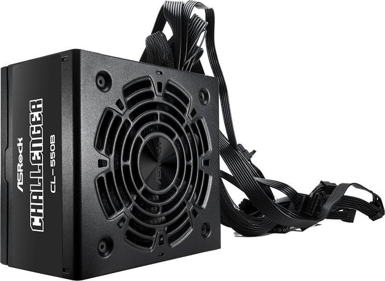 Zasilacz ASRock CHALLENGER 550W 80 Plus Bronze (90-UXC055-BNEAAA) - zdjęcie 3
