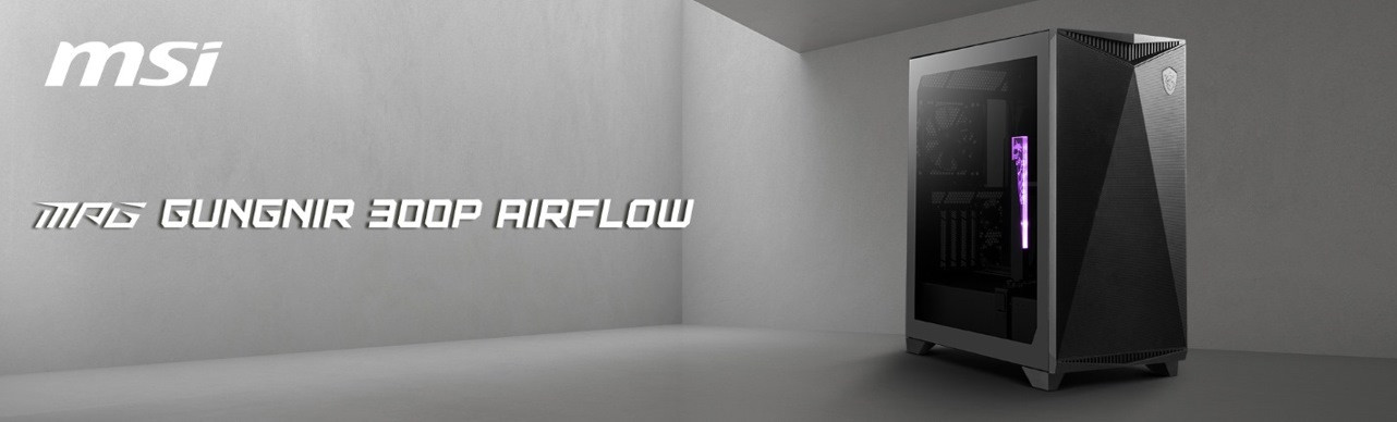 Obudowa MSI MPG GUNGNIR 300P AIRFLOW (306-7G21P21-W57) - zdjęcie 1