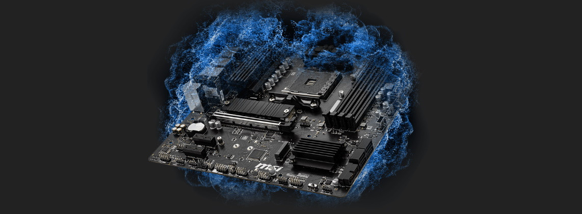 Płyta główna MSI B550M PRO-VDH WIFI - zdjęcie 2