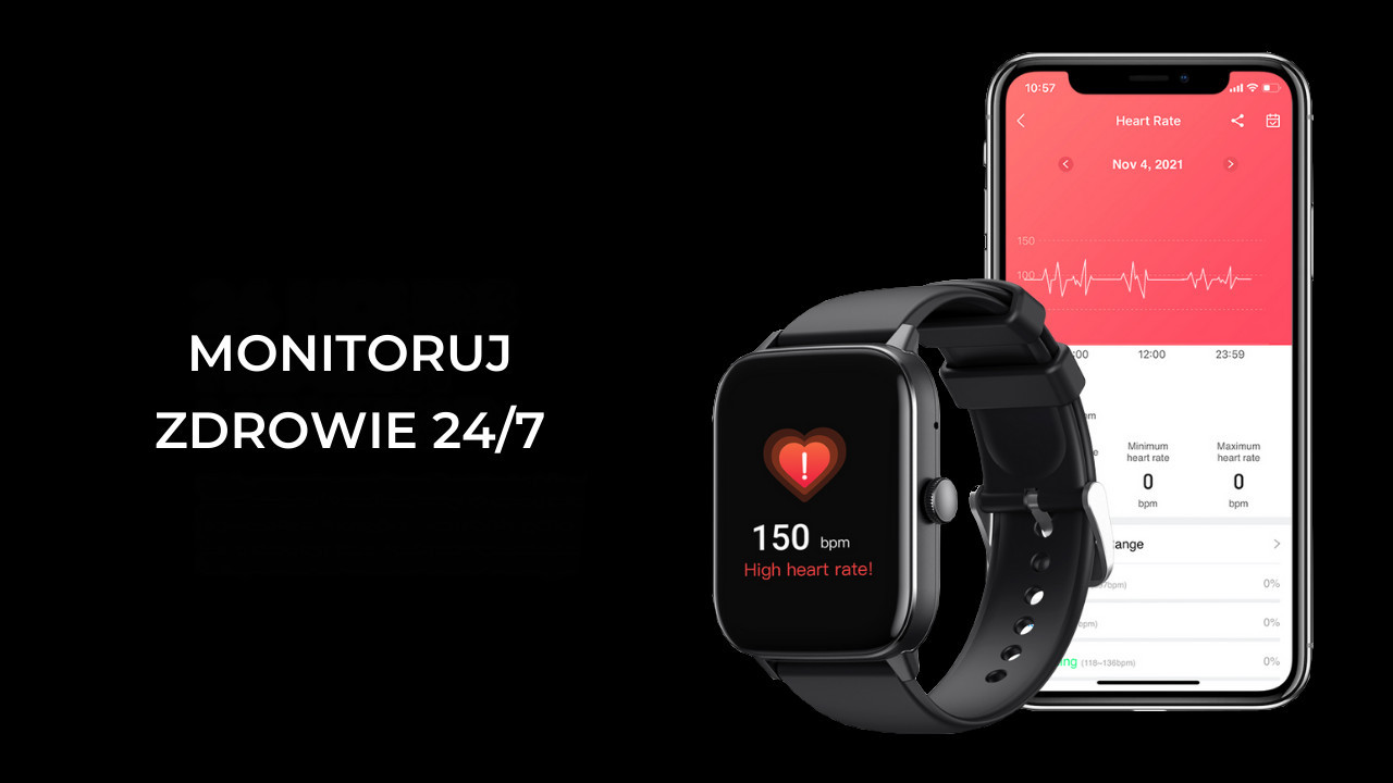 Smartwatch Havit M9037 (różowy) - zdjęcie 6