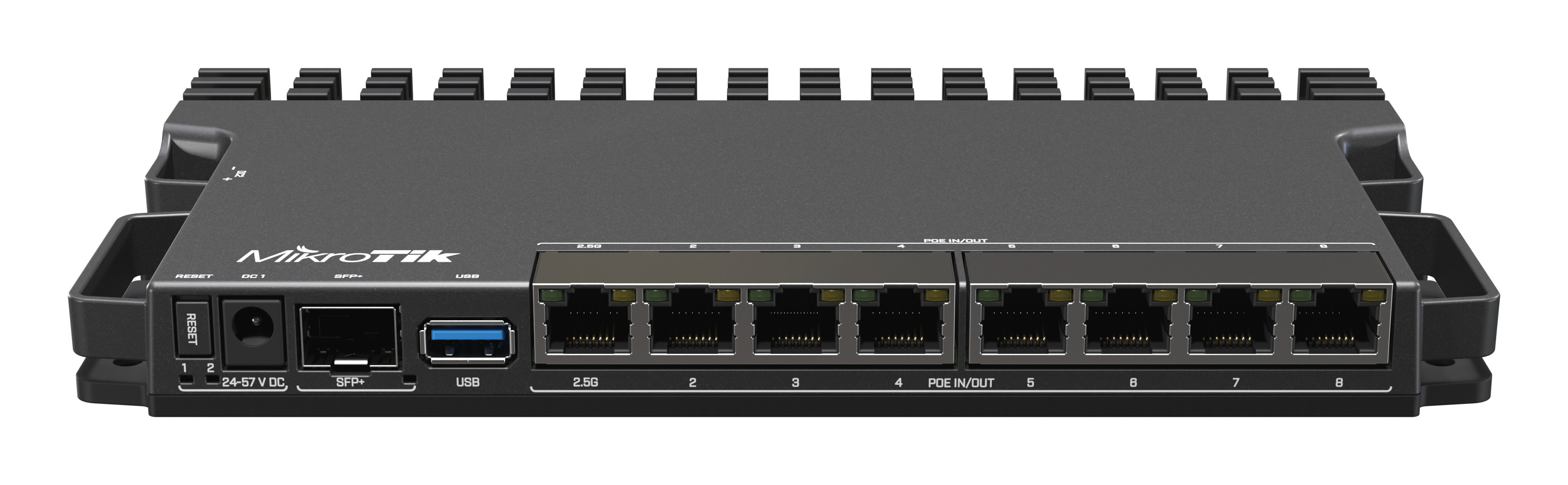 Router Mikrotik RB5009UG+S+IN Total Ethernet Ports:9; Architecture:ARM 64bit; CPU core:4 - zdjęcie 2