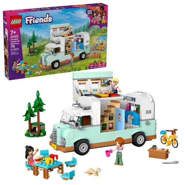 LEGO FRIENDS 42663 Przygoda w kamperze przyjaciół - zdjęcie 1