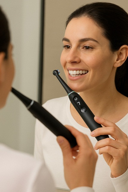 Szczoteczka magnetyczna ORAL-B iO 7W Czarna - zdjęcie 3