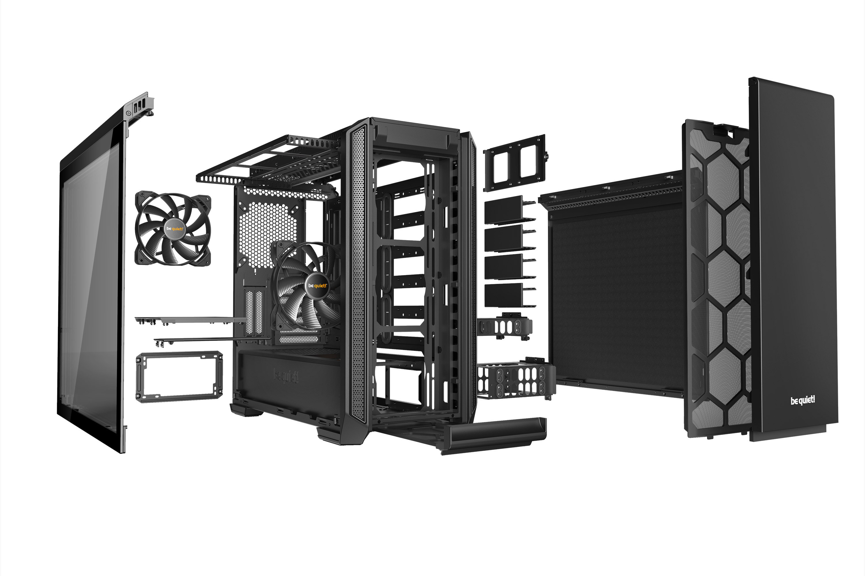 OBUDOWA BE QUIET! SILENT BASE 601 Window Black - zdjęcie 6