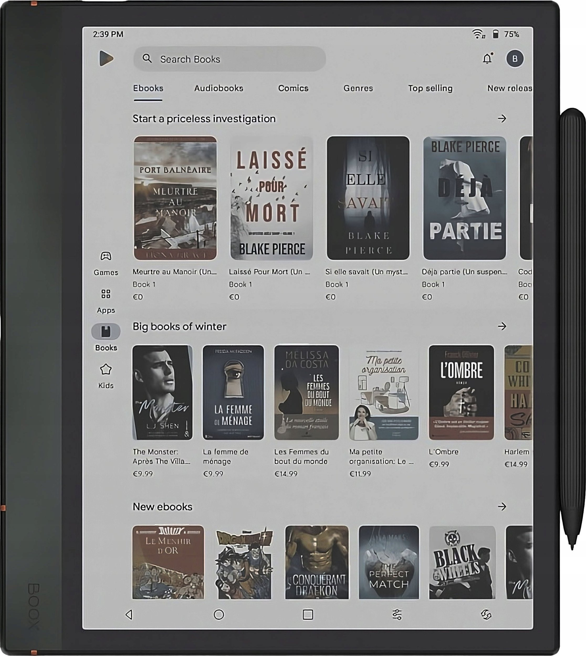 Czytnik e-booków Onyx Boox Note Air 4 C 10,3" E-Ink Kaleido 3 64GB Wi-Fi Gray - zdjęcie 3