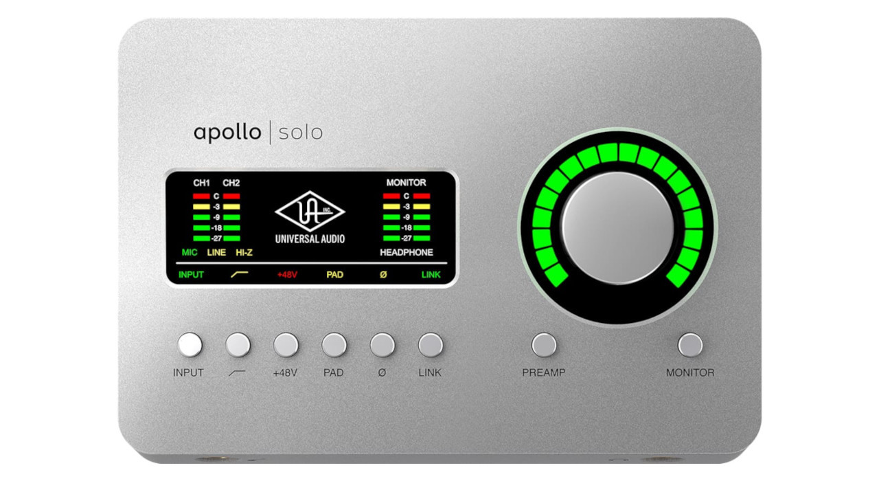 Universal Audio UA APOLLO SOLO HE - Interfejs Audio Thunderbolt - zdjęcie 1