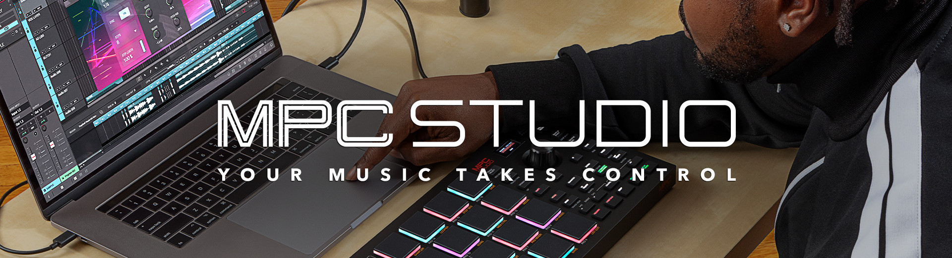 AKAI MPC STUDIO - Kontroler z oprogramowaniem tworzący kompletną stację roboczą typu MPC - zdjęcie 1