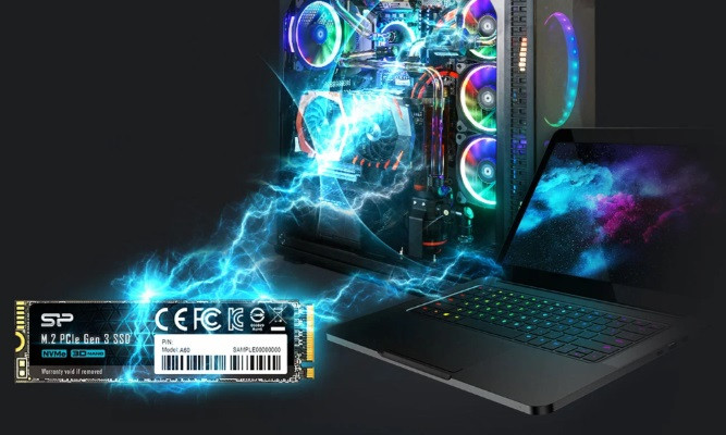 SSD Silicon Power Ace A80 2048GB PCIe Gen 3x4 - zdjęcie 1