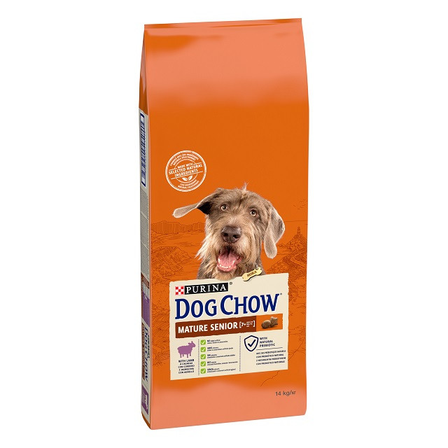 PURINA Dog Chow Mature Senior z jagnięciną - sucha karma dla psa - 14 kg - zdjęcie 1