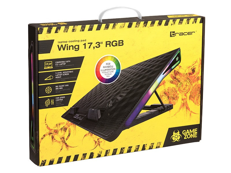 TRACER PODSTAWKA CHŁODZĄCA GAMEZONE WING 17,3" RGB - zdjęcie 6