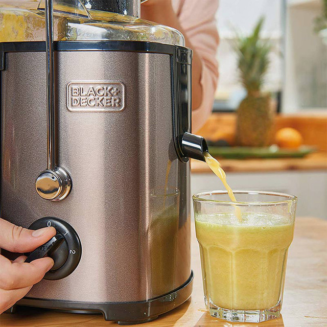 Sokowirówka Black+Decker BXJE600E (600W; czarny) - zdjęcie 1