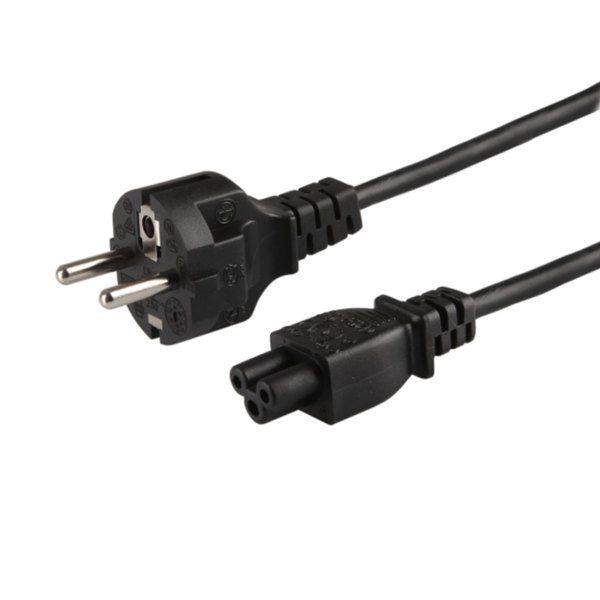 Savio przewód / kabel zasilający do laptopa 1,8m "koniczynka" cl-81 cl-81 - zdjęcie 1
