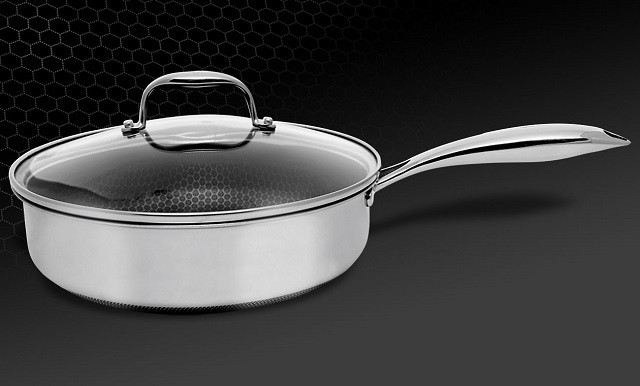 Patelnia sauté z pokrywką Kohersen Black Cube 26cm - zdjęcie 1
