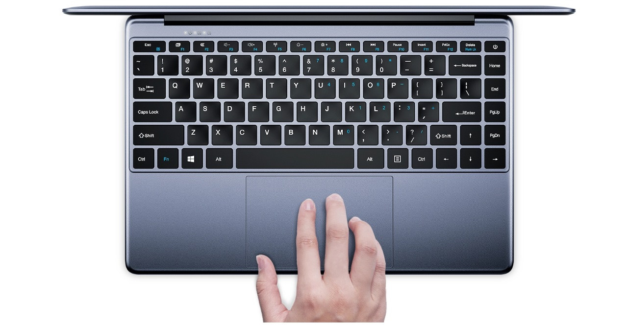 Chuwi Herobook Pro CWI514 Celeron N4020 14.1"FHD AG 8GB SSD256 BT Win11 Silver - zdjęcie 6