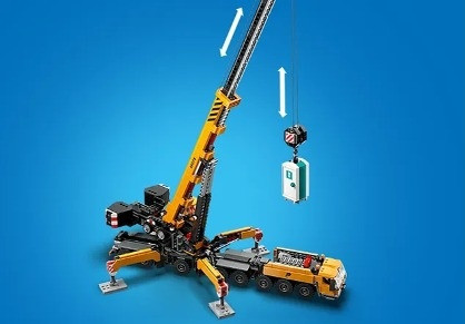 LEGO City 60409 Żółty ruchomy żuraw - zdjęcie 7