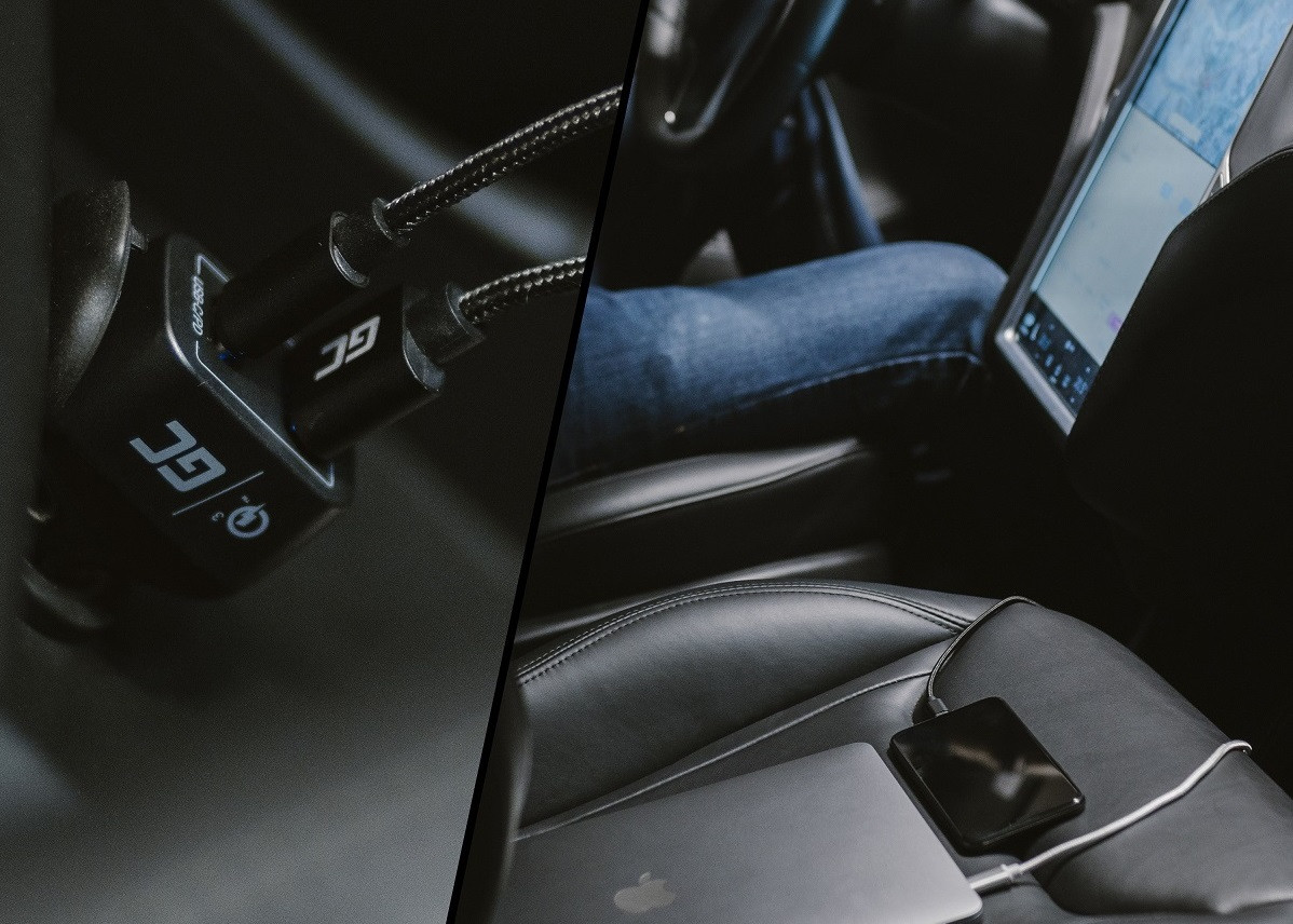 GREEN CELL ŁADOWARKA SAMOCHODOWA USB-C 30W PD+ USB - zdjęcie 3