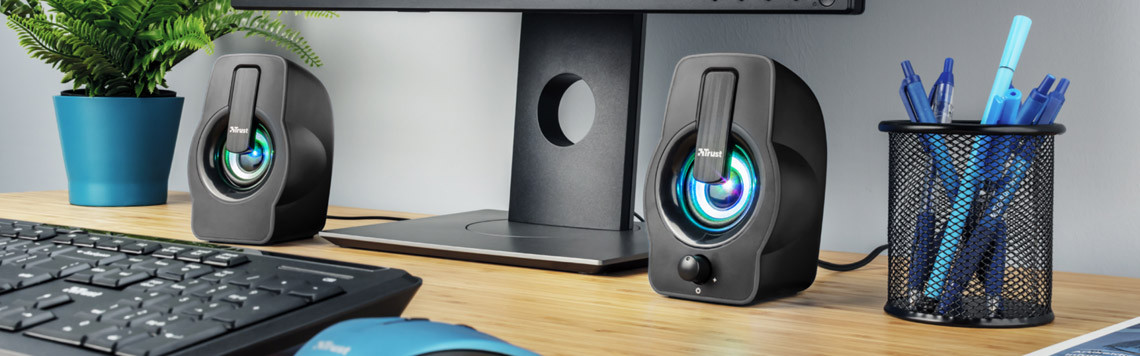 Zestaw głośników komputerowych TRUST Gemi RGB Black (22948) - zdjęcie 2
