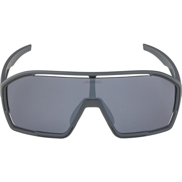 Okulary ALPINA BONFIRE kolor MIDNIGHT-GREY MATT szkło BLACK MIRROR Cat.3 FOGSTOP - zdjęcie 1
