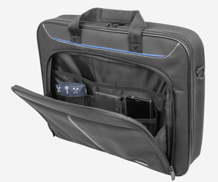 Natec torba na notebooka DOBERMAN 15.6'' Czarna - zdjęcie 1