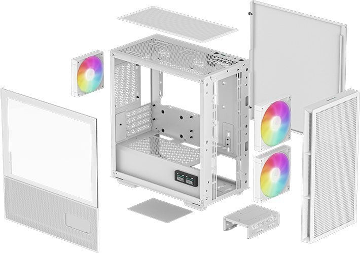OBUDOWA DeepCool CH360 DIGITAL WH (R-CH360-WHAPE3D-G-1) - zdjęcie 1