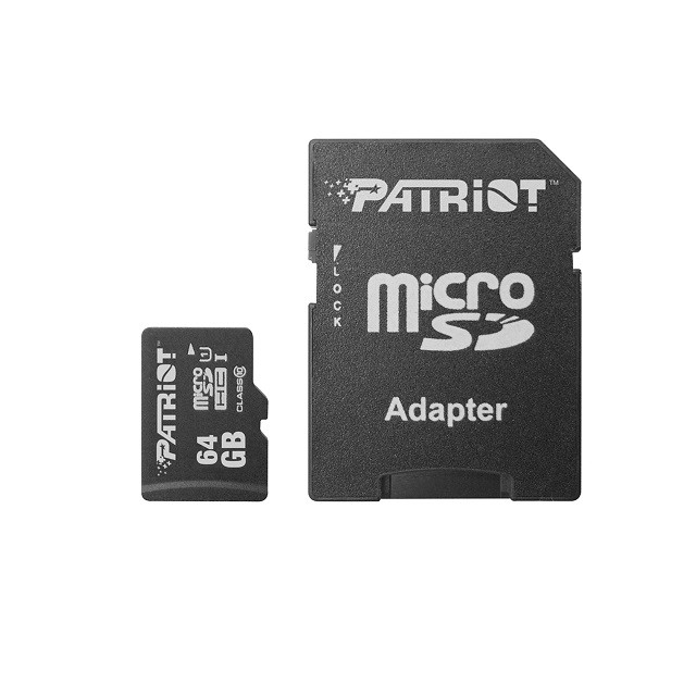 Patriot LX Series microSDHC 64GB Class 10 UHS-I - zdjęcie 1