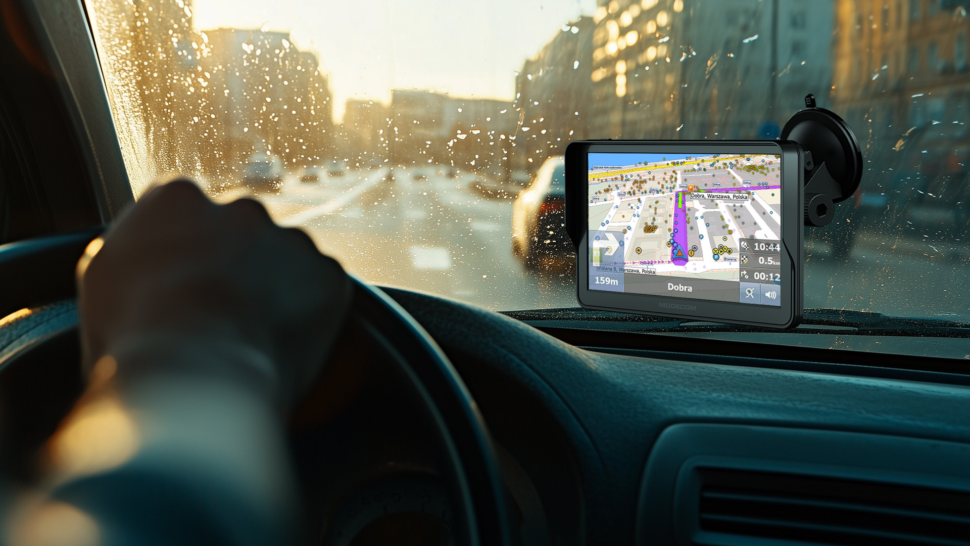 MODECOM NAWIGACJA FREEWAY CX 7.3 + MAPFACTOR EU - zdjęcie 1