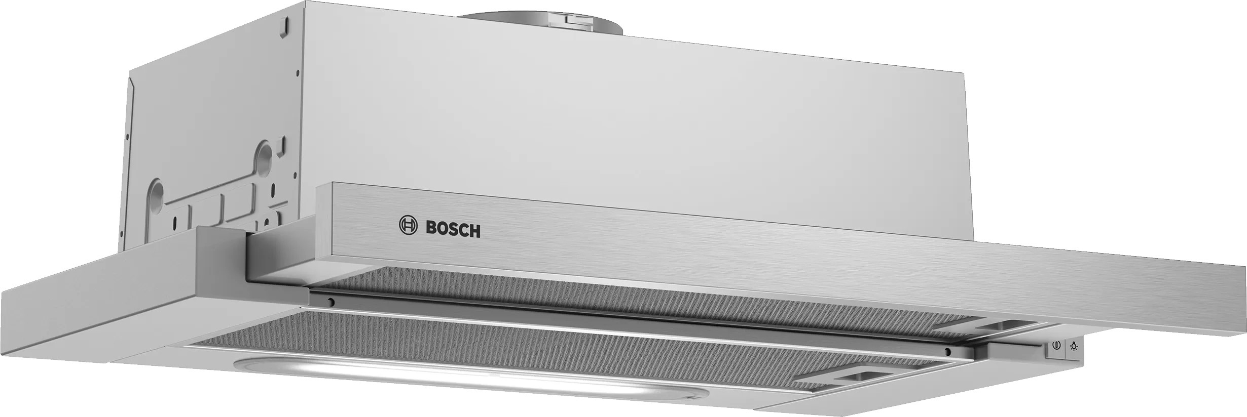 Okap teleskopowy BOSCH DFT63AC50 (szufladowy; kolor srebrny) - zdjęcie 1