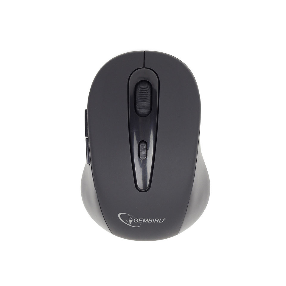 Gembird mysz optyczna Bluetooth, 1600 DPI, czarna - zdjęcie 2