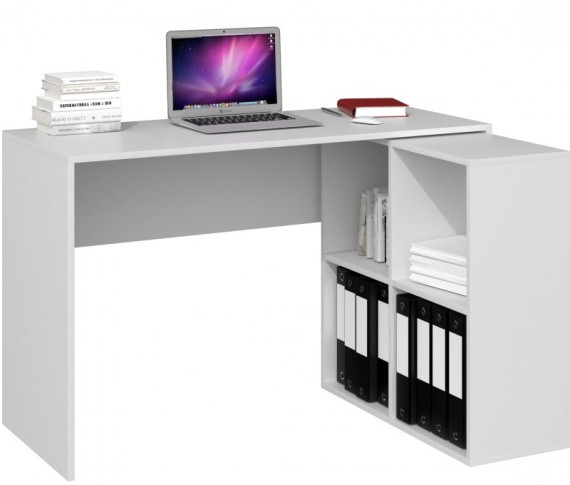 BIURKO PLUS MALAX 2X2 BIAŁY MAT - zdjęcie 1