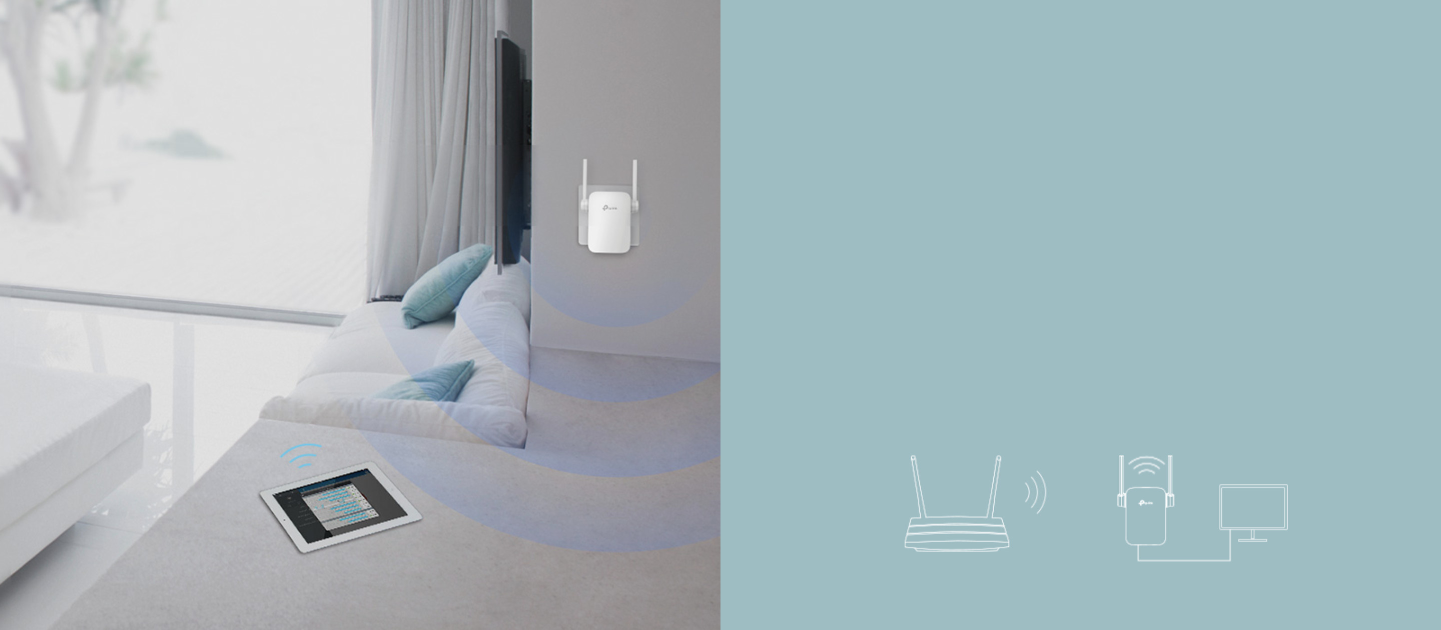 Extender TP-Link Uniwersalny wzmacniacz sieci bezprzewodowej 300 Mb/s - zdjęcie 5
