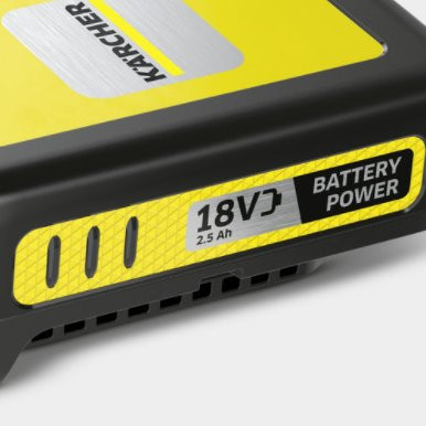 Szybka ładowarka + akumulator KARCHER 18V 2,5Ah - zdjęcie 3