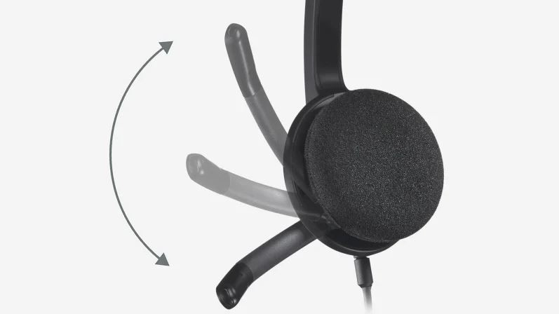 Słuchawki Logitech H340 stereo headset - zdjęcie 3