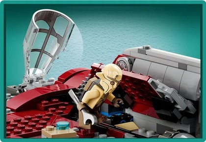 LEGO Star Wars 75362 Prom kosmiczny Jedi T-6 Ahsoki Tano - zdjęcie 6