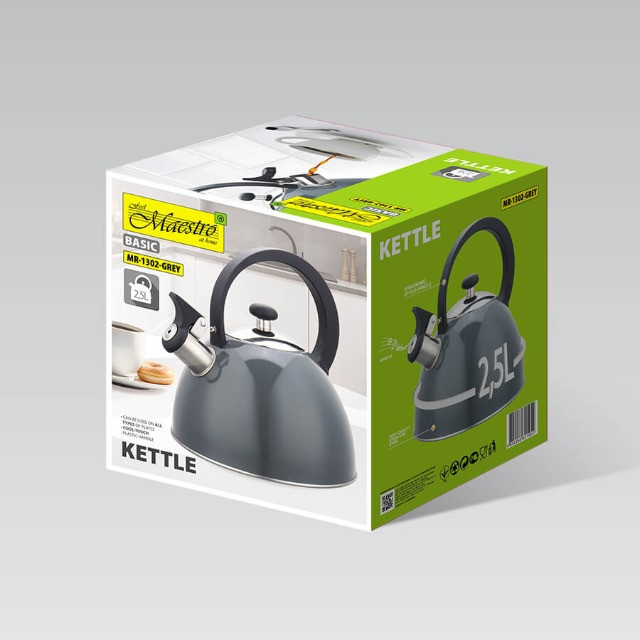 Czajnik 2,5L MAESTRO MR-1302-GREY - zdjęcie 3