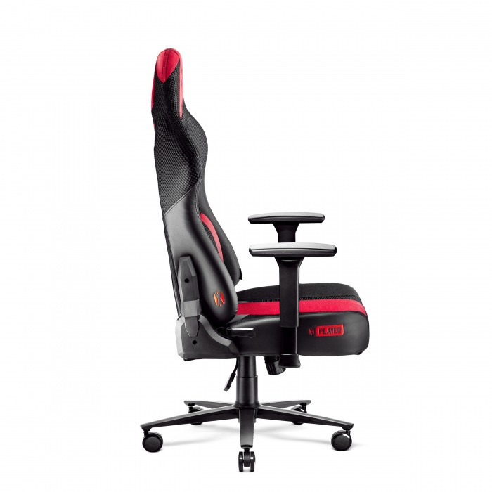 Fotel gamingowy DIABLO X-PLAYER 2.0 king fotel antracytowo-karmazynowy - zdjęcie 2