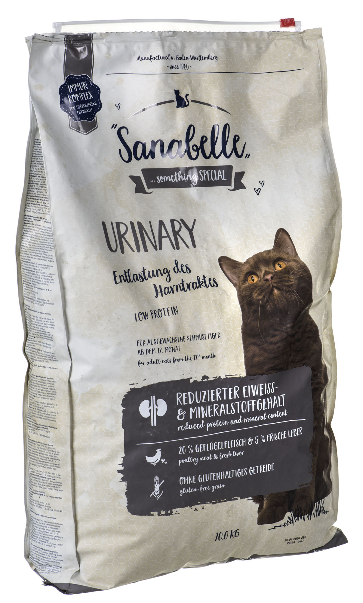 BOSCH Sanabelle Urinary - sucha karma dla kota - 10 kg - zdjęcie 1