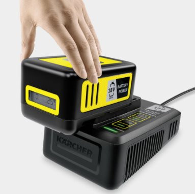 Szybka ładowarka + akumulator KARCHER 18V 5Ah - zdjęcie 4