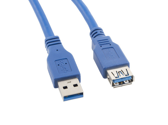 Lanberg przedłuzacz usb 3.0 am-af 1.8m (niebieski) ca-us3e-10cc-0018-b - zdjęcie 1