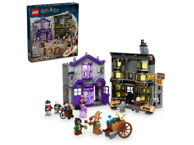 LEGO Harry Potter 76439 Sklepy Ollivandera i Madame Malkin - zdjęcie 1