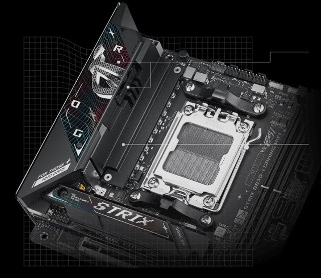 Płyta główna ASUS ROG STRIX B850-I GAMING WIFI (90MB1K30-M0EAY0) - zdjęcie 11