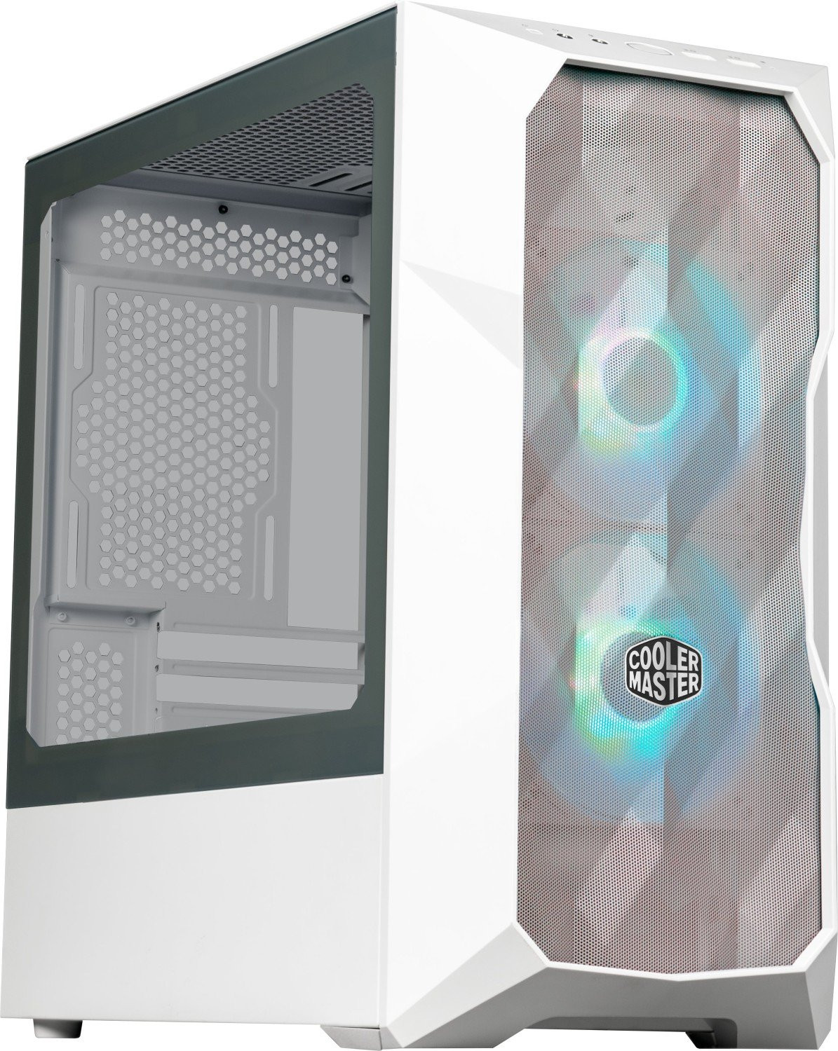 COOLER MASTER OBUDOWA TD300 MESH white - zdjęcie 1