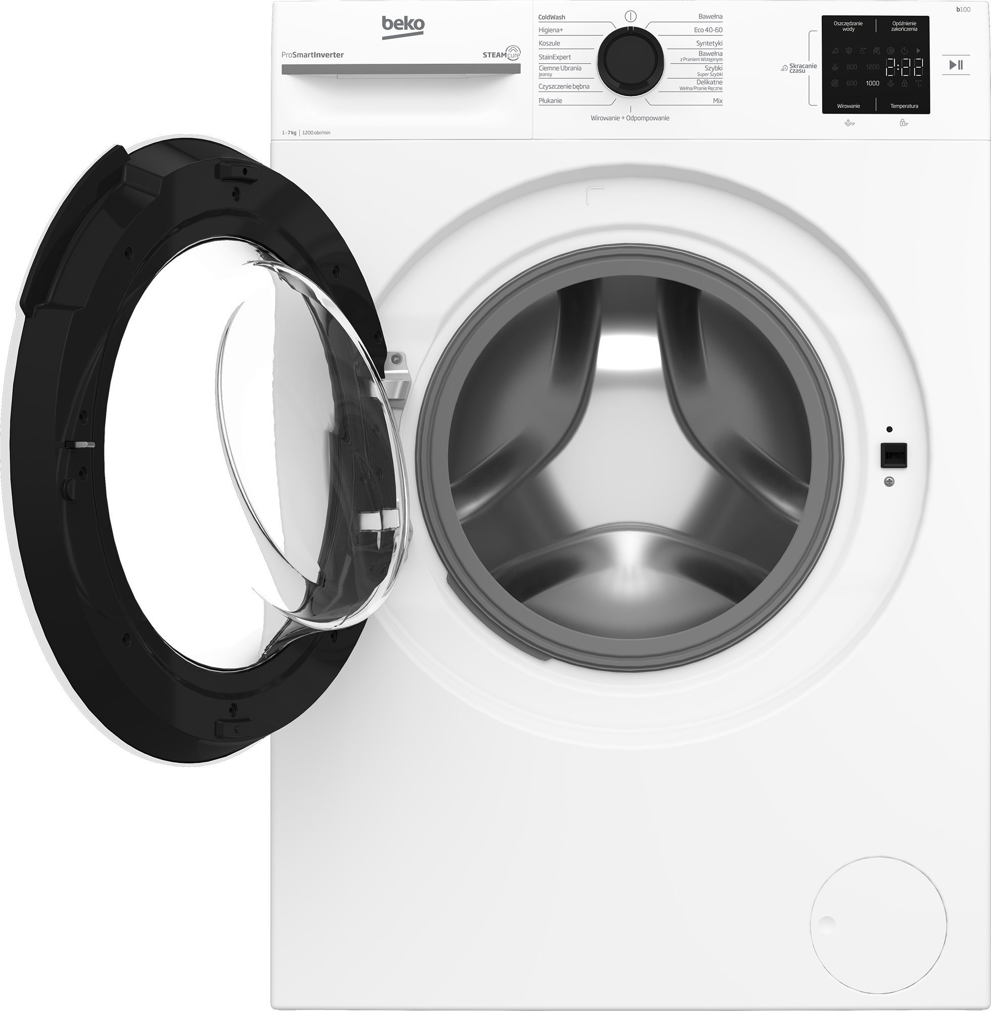 Pralka BEKO BM1WFU37225WW 7kg 1400 obr/min - zdjęcie 2