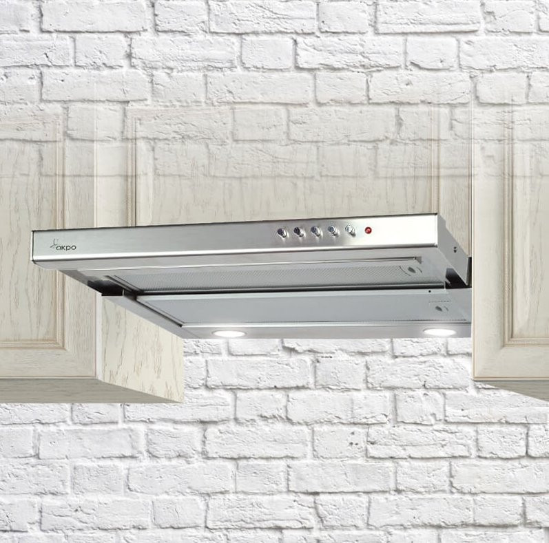 Okap szufladkowy AKPO WK-7 LIGHT 60 INOX (220 m3/h+ szer. 60cm+ inox) - zdjęcie 1