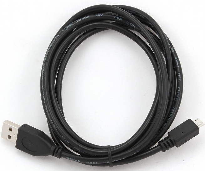 Kabel mikro usb 2.0 1.8m ccp-musb2-ambm-6 - zdjęcie 1