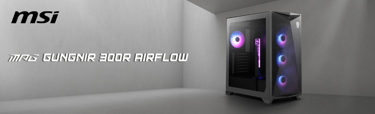 Obudowa MSI MPG GUNGNIR 300R AIRFLOW (306-7G21R21-W57) - zdjęcie 1