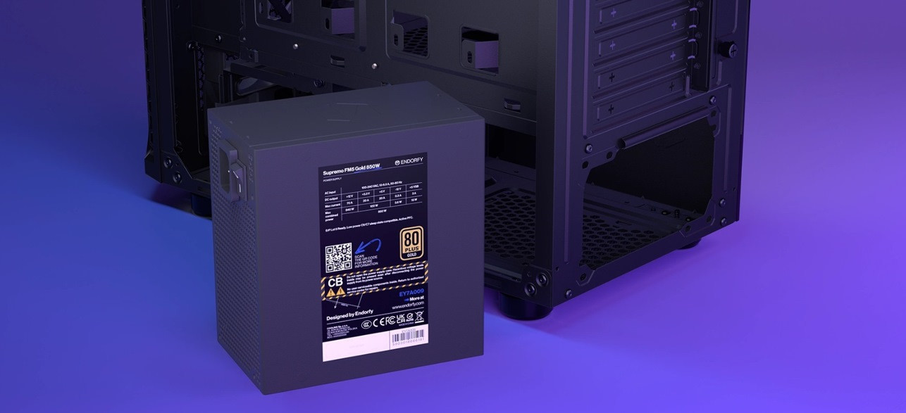 Zasilacz ENDORFY Supremo FM5 650W 80 Plus Gold (EY7A007) - zdjęcie 2