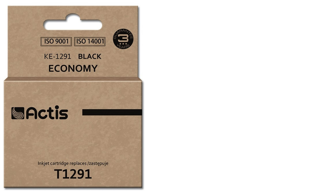 Actis KE-1291 Tusz do drukarki Epson, Zamiennik Epson T1291; Standard; 18 ml; czarny. - zdjęcie 1