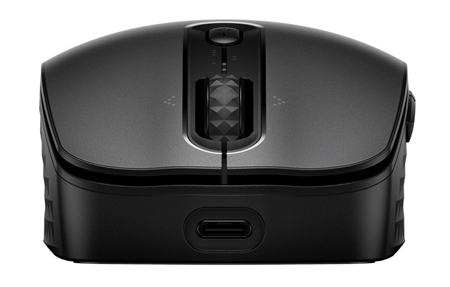 Mysz HP 690 Qi-Charging Rechargeable Wireless Mouse Black bezprzewodowa z akumulatorem czarna 7M1D4AA - zdjęcie 3