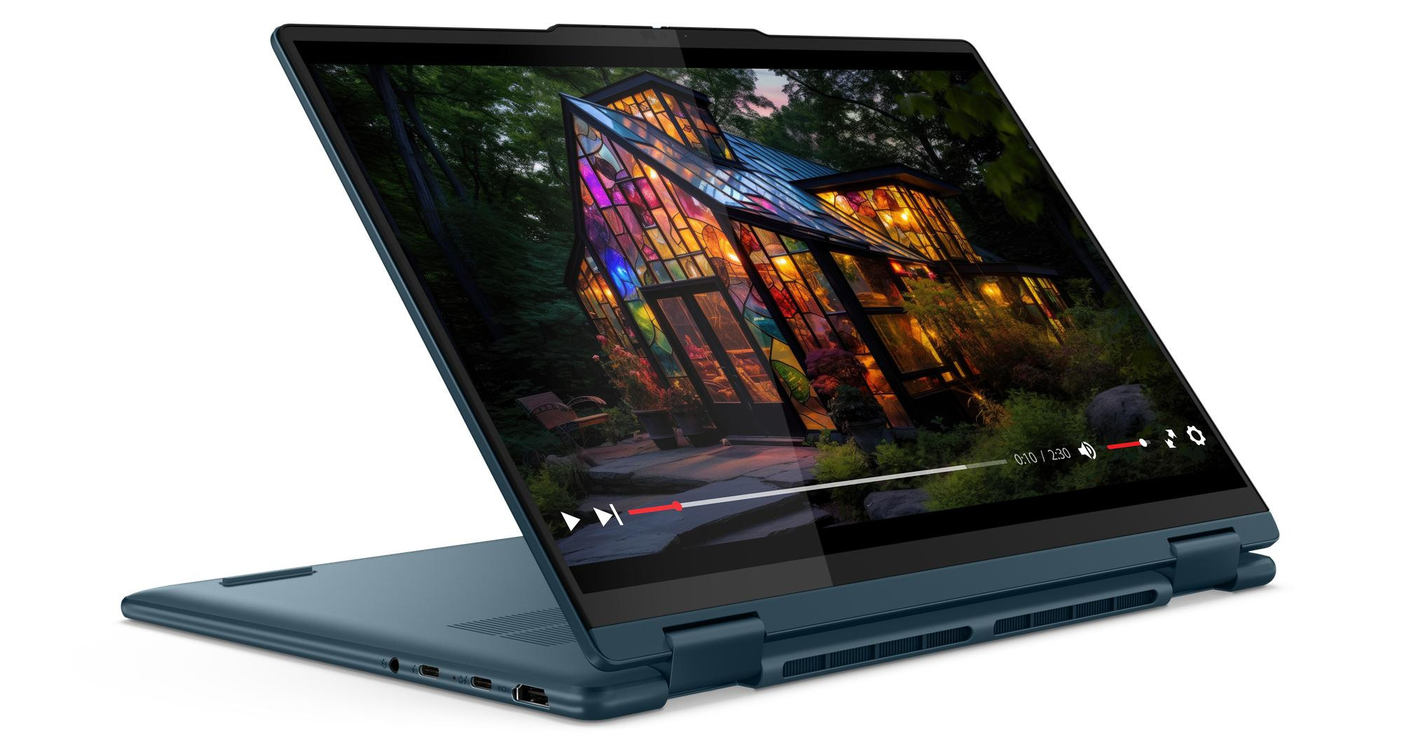 Lenovo Yoga 7 2-in-1 14IML9 Ultra 5 125H 14"WUXGA OLED 400nits Touch 16GB LPDDR5x SSD512 Intel Arc Graphics Win11 Tidal Teal - zdjęcie 5