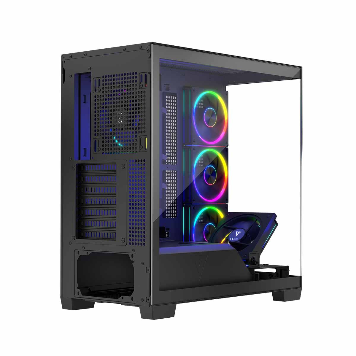 MODECOM OBUDOWA VOLCANO STELLAR ARGB MIDI 5F BLACK - zdjęcie 7